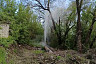 В Саратове забил коммунальный фонтан